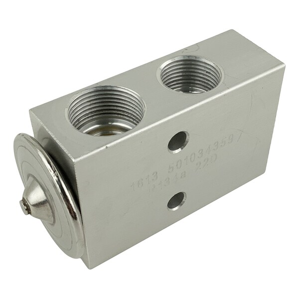 Truckair Exp. Valve - Block-Standard, Category: Expansion Valve, Type: Block, Style: Oring, Inlet: No 6 12-0619A - main